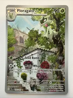 Pokemon TCG Floragato Scarlet & Violet Paldea Evolved Holo Card 197/193 Rare - Image 1