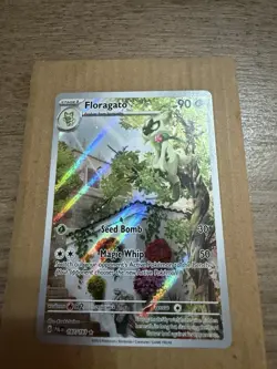 Pokemon TCG Floragato Scarlet & Violet Paldea Evolved Holo Card 197/193 Full Art - Image 1