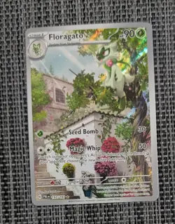 Pokemon TCG Floragato Scarlet & Violet Paldea Evolved Holo Card 197/193 Full Art - Image 1