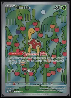 Shuckle 136/132 NM - Pokemon ME01: Mega Evolution Illustration Rare - Image 1
