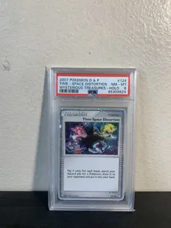 Time-Space Distortion 124/123 Mysterious Treasures Holo PSA 8 - Image 1