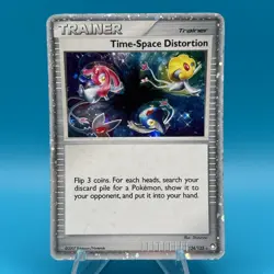 Time-Space Distortion 124/123 Mysterious Treasures Holo Rare Pokemon 2007 MP - Image 1