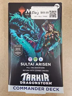 MTG Tarkir Dragonstorm Commander Deck - Sultai Arisen Brand New Sealed - Image 1