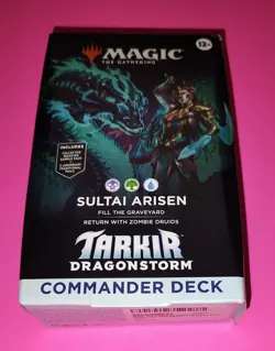 New/Sealed MTG Tarkir Dragonstorm Commander Deck - Sultai Arisen - Image 1