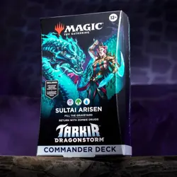 New/Sealed MTG Tarkir Dragonstorm Commander Deck - Sultai Arisen - Image 4