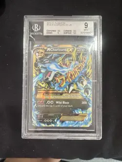 Pokemon M Charizard EX 108/106 XY Flashfire 2014 Ultra Rare Secret PSA 9 - Image 1