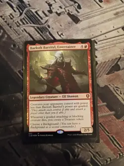 Baeloth Barrityl, Entertainer Commander Legends: Battle for Baldur's Gate Foil - Image 1