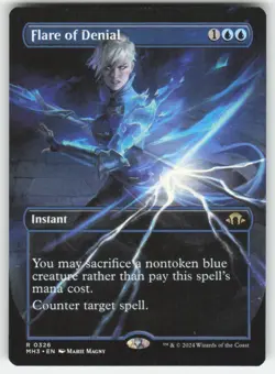 Flare of Denial (Borderless) 326 Modern Horizons 3 NM 1 - Image 1