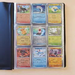 Pokemon Card Binder Scarlet Violet Reverse Holos/Rares Bundle Job Lot collection - Image 3