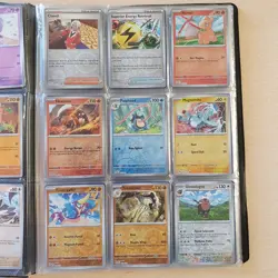 Pokemon Card Binder Scarlet Violet Reverse Holos/Rares Bundle Job Lot collection - Image 5
