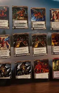 Chaotic 2007-8 Binder TCG +79 Card Lot with Holos Pre-Owned Good Condition - Image 5