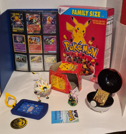 Pokemon Huge Lot Of Card Binder Collection 350+ Cards W/ 63 Holos Plus More - Image 1