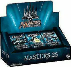 MTG Magic The Gathering MASTERS 25 Sealed Booster Box English 630509634279 - Image 1