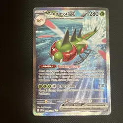 Pokemon TCG Yanmega EX SIR 228/182 Sv10: Destined Rivals Holo Near Mint - Image 1