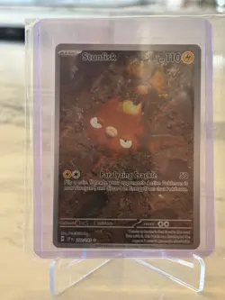 TCG Stunfisk #202/191 Surging Sparks Illustration Rare - Pokemon TCG Card - Image 1