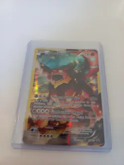 Pokemon Card TCG - Volcanion XY185 Black Star Promo XY Promos Near Mint - Image 1