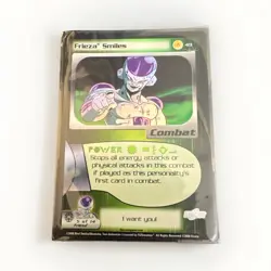 Dragon Ball Z CCG Foul Frieza Smiles Combat Card #49 2000 Score Vintage Rare - Image 1