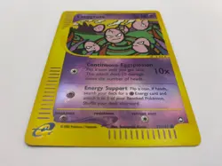 Pokemon Card - Reverse-Holo Exeggcute 77/147 Aquapolis *MP* e-Card Common - Image 2