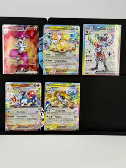 (5) Card Pokemon Lot - Medicham EX, Exeggutor EX, Cinderace EX x2, Galvantula EX - Image 1
