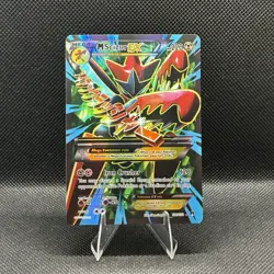 (NM-) M Scizor EX (Full Art) 120/122 Breakpoint Holo Rare Full Art Pokemon Card - Image 1