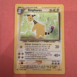 Ampharos (1/64) Holo Neo Revelation Set Pokemon Card! FAST & FREE P&P! - Image 1