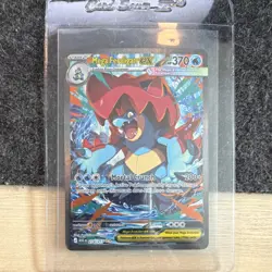 Pokemon Mega Feraligatr EX Full Art Holo ASC Set 274/217 TCG Card - Image 1