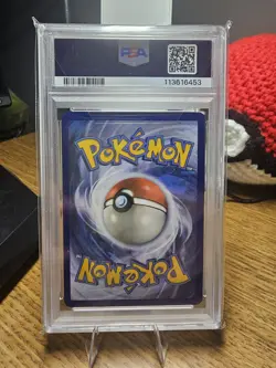 2017 Pokemon TCG Sun & Moon Shining Legends 56/73 Shining Rayquaza PSA 9 - Image 2