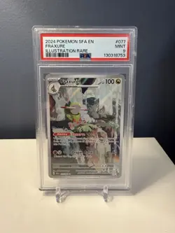 2024 POKEMON SFA EN-SHROUDED FABLE ILLUSTRATION RARE #077 FRAXURE PSA 9 - Image 1