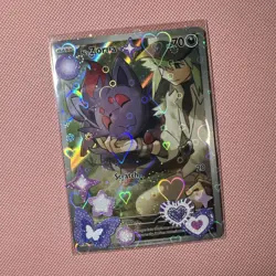 N's Zorua - #189 Journey Together ETB Promo Pokemon - NM/MINT - Image 1