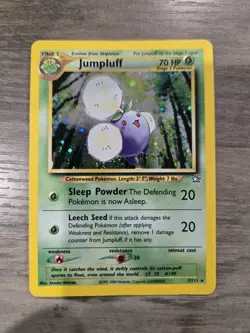 Pokemon TCG - Jumpluff - 7/111 - Holo - Rare - Neo Genesis - LP/MP - Image 1