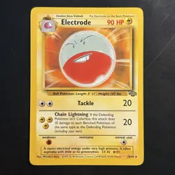 Pokemon Vintage Non-Holo Rare Electrode 18/64 Jungle WotC 1999 - Image 1