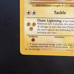 Pokemon Vintage Non-Holo Rare Electrode 18/64 Jungle WotC 1999 - Image 5