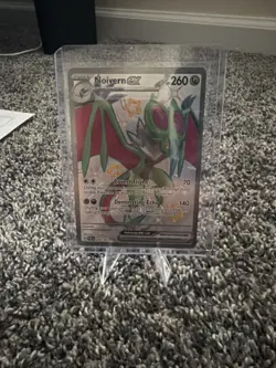 Pokemon TCG Noivern ex SV: Paldean Fates 220/091 Holo Shiny Ultra Rare - Image 1
