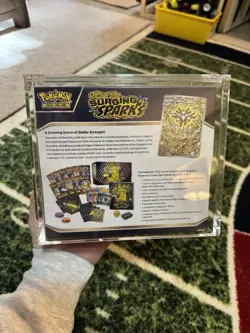 Pokemon Surging Sparks Pokemon Center Exclusive ETB Factory Sealed W/ Case - Image 2
