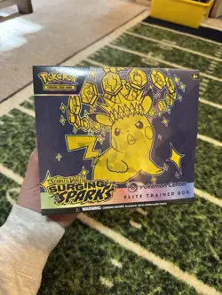 Pokemon Surging Sparks Pokemon Center Exclusive ETB Factory Sealed W/ Case - Image 3