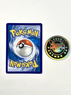 2026 Pikachu 051 Stamped Pokemon Day 30th Anniversary Promo with Coin - Image 2