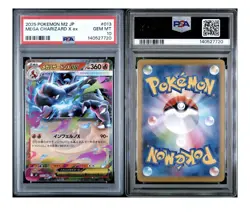2025 Pokemon M2 JP Mega Charizard X EX 013 PSA 10 GEM MT - Image 2