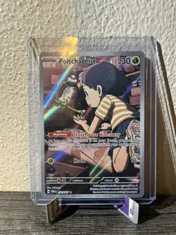 Poltchageist Pokemon TCG Scarlet & Violet Twilight Masquerade Holo - Image 1