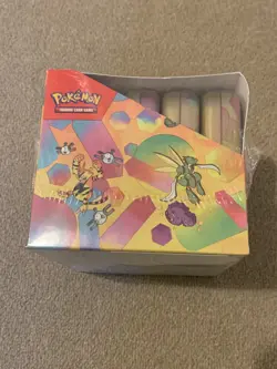 Pokemon TCG Scarlet & Violet 3.5 151 Mini Tins Display Case - 10 Tins New-Sealed - Image 1