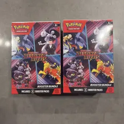 Pokemon Scarlet & Violet Destined Rivals Booster Bundle Boxes Sealed LOT of (2) - Image 1