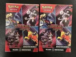 Pokemon Scarlet & Violet Destined Rivals Booster Bundle Boxes Sealed LOT of (2) - Image 1