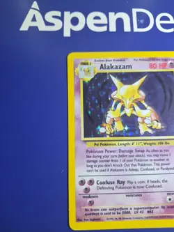 Pokemon TCG Alakazam Base Set 1/102 Holo 1999-2000 Wizards Base Set Holo Rare - Image 4