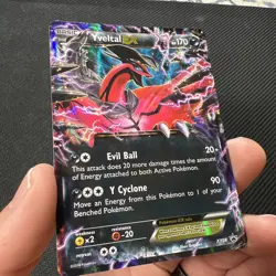 Yveltal EX XY08 Ultra Rare Black Star Promo Pokemon Card English - Image 4