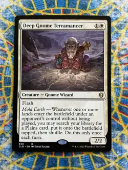 Deep Gnome Terramancer Commander Legends: Battle for Baldur's Gate Regular - Image 1