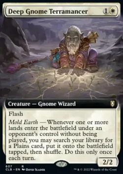 Deep Gnome Terramancer (607/1080) Commander Legends Battle for Baldur's Gate LP - Image 1