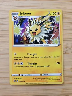 Jolteon SWSH094 NM Holofoil Promo Rare Pokemon Card - Image 1