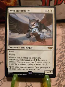 MTG Aven Interrupter Outlaws of Thunder Junction Regular Rare NM - Image 1