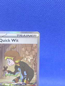 Pokemon Surging Sparks Clemont’s Quick Wit 243/191 Special Illustration Rare NM - Image 4