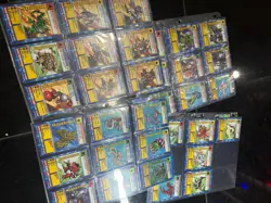 Vintage Bandai Digimon Cards Full Binder Lot 1999 Original - Image 2