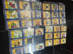 Vintage Bandai Digimon Cards Full Binder Lot 1999 Original - Image 3